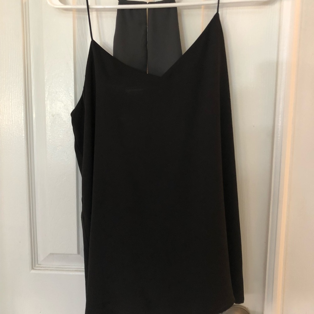 Express reversible tank top black and grey